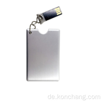 USB-Flash-Laufwerk mit Metallkarte